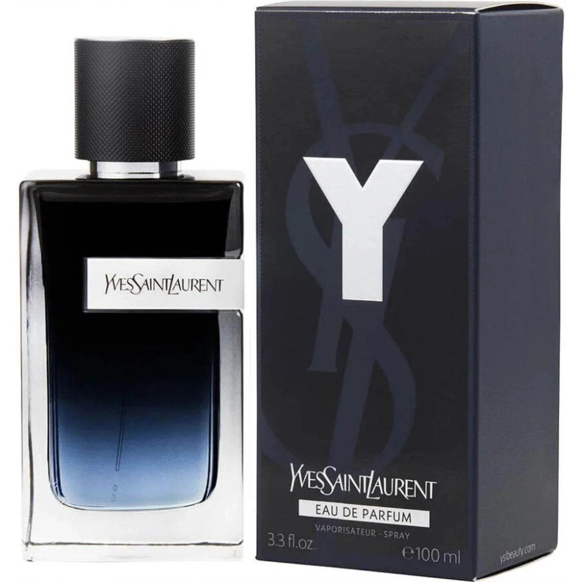 Yves Saint Laurent Y Eau de Parfum 100ml men's fragrance bottle and box