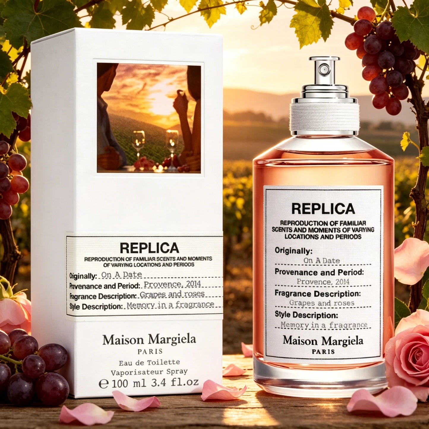 Maison Margiela REPLICA On A Date Eau de Toilette 100ml unisex perfume spray